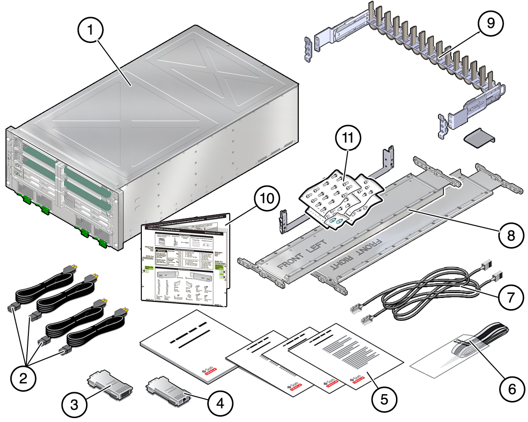 image:Figure illustrant le kit de livraison du T7-4