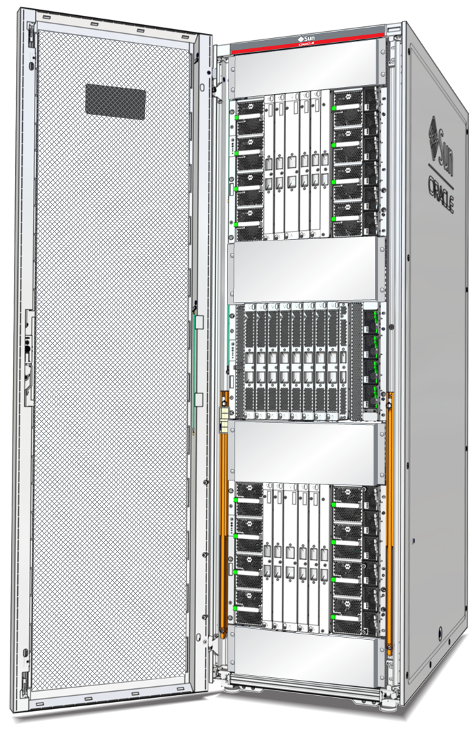 image:SPARC M7-16サーバーを示す図。