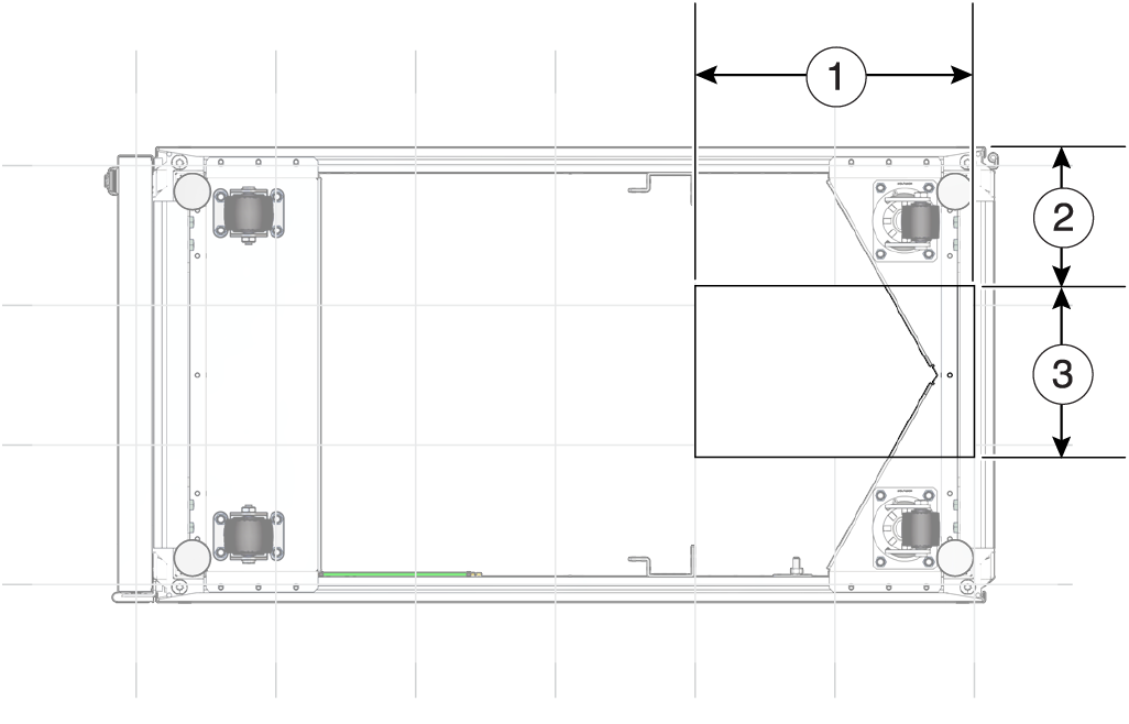 image:바닥 개구의 위치를 보여주는 그림입니다.