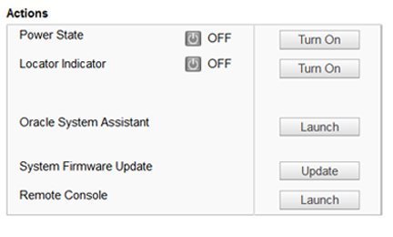 image:示意图中显示了 “Summary“ 屏幕的 “Actions“ 部分。