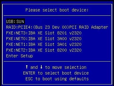 image:Legacy BIOS Boot Mode의 Select Boot Device 메뉴를 보여주는 화면입니다.
