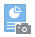 スナップショット・レポート・アイコン
