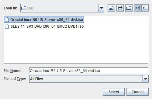 image:「Add Storage Devices」ダイアログを示す画像。