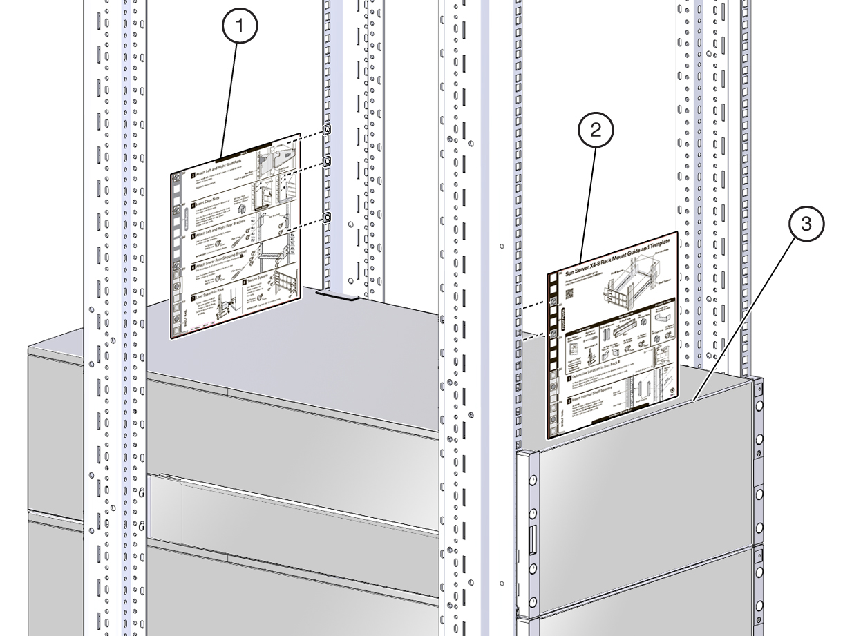 image:图中显示了用于定位卡式螺母的模板。