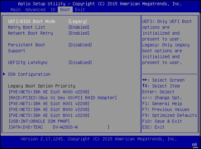 image:图中显示了 Legacy BIOS 引导模式下的 “BIOS Boot Menu“ 屏幕。
