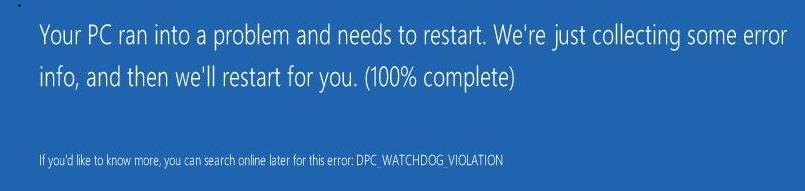 image:Représentation de l'erreur “Watchdog Violation“.