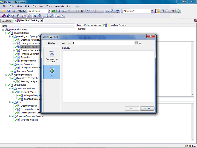 Screen image of this step