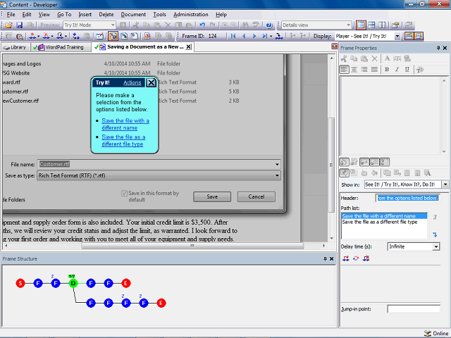 Screen image of this step