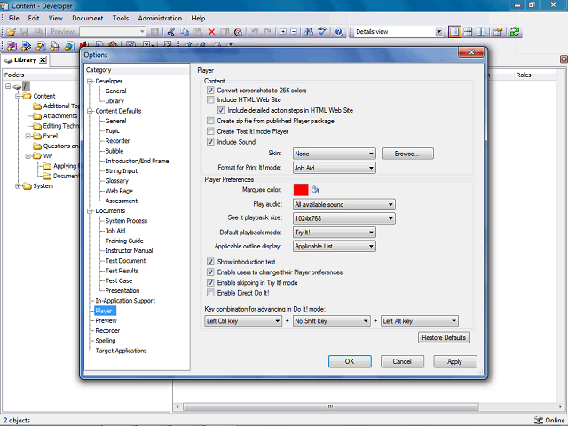 Screen image of this step