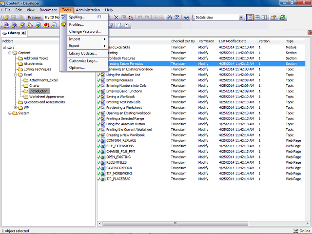 Screen image of this step