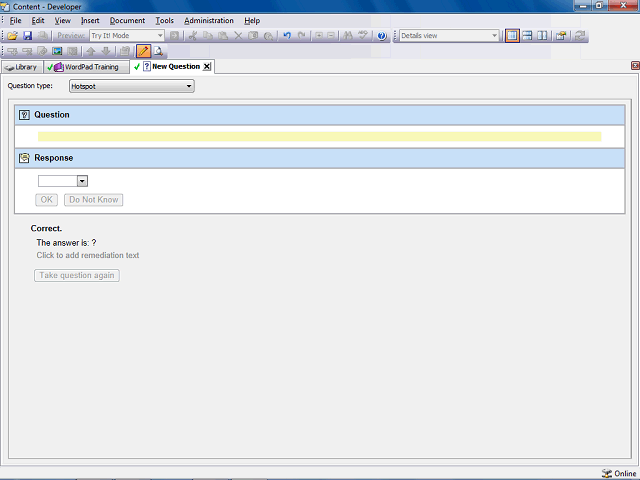 Screen image of this step