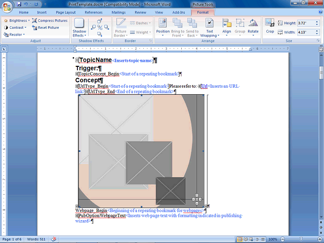 Screen image of this step
