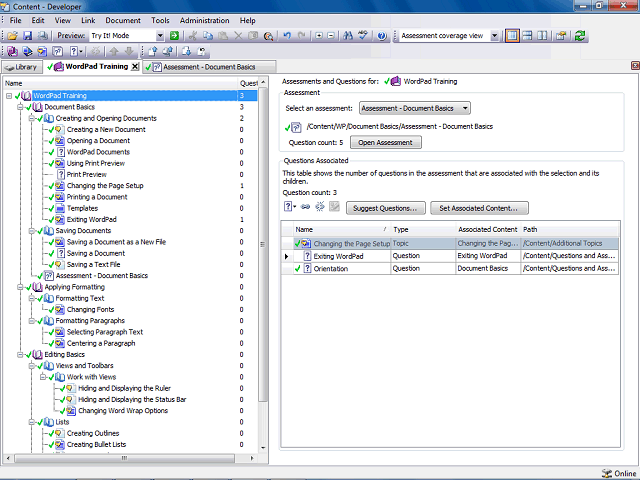 Screen image of this step