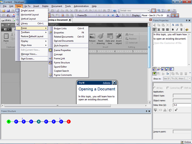 Screen image of this step