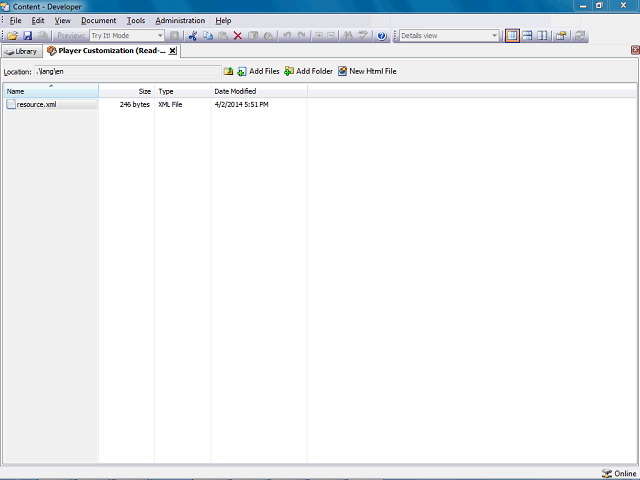 Screen image of this step