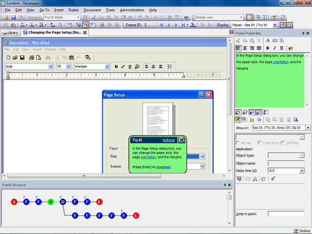 Screen image of this step