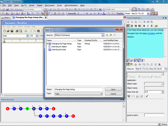 Screen image of this step