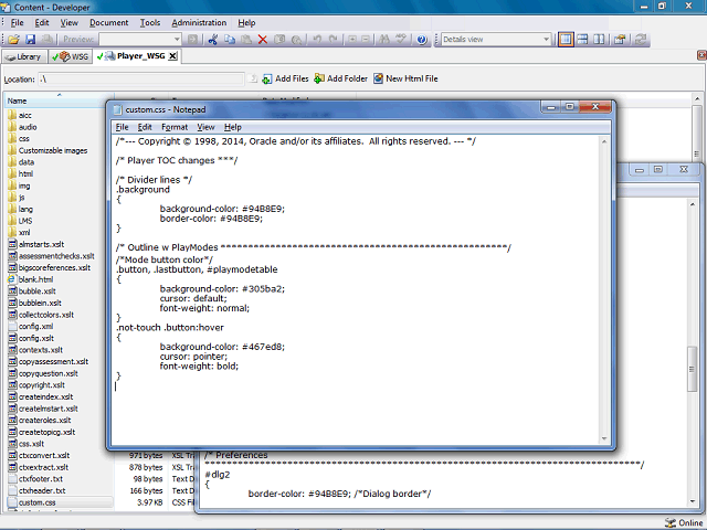 Screen image of this step