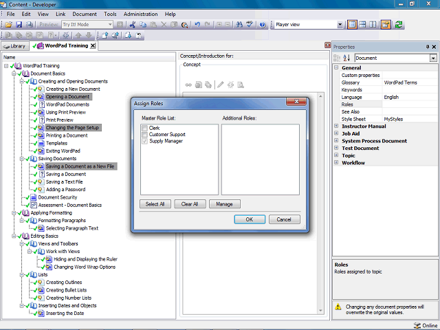 Screen image of this step