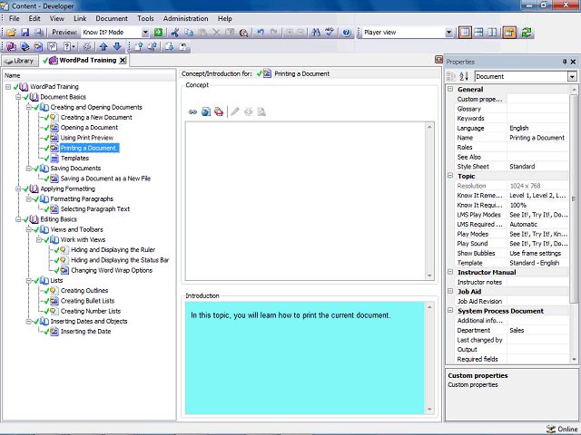 Screen image of this step