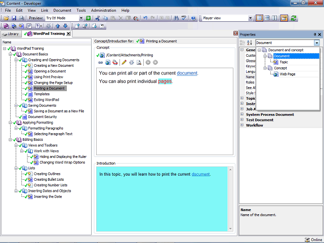 Screen image of this step