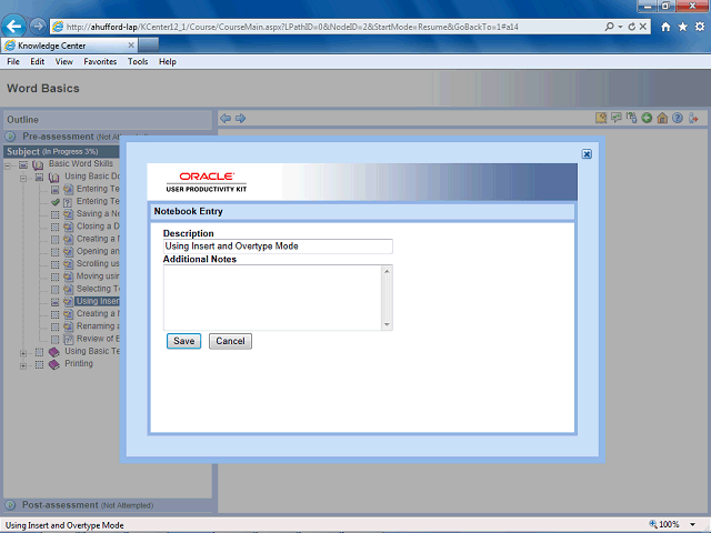 Screen image of this step