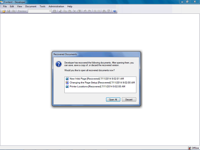 Screen image of this step