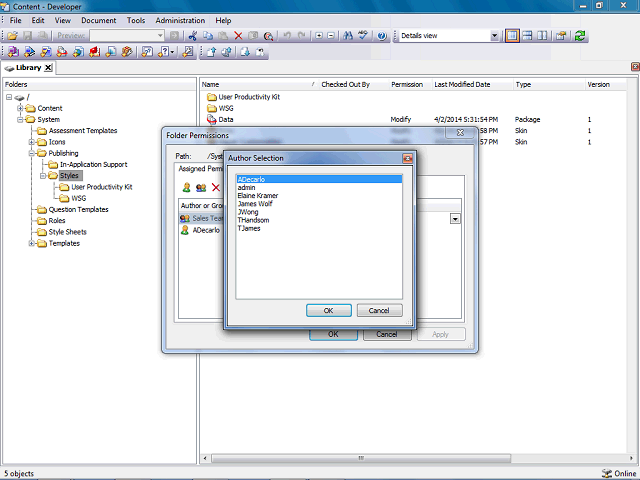 Screen image of this step