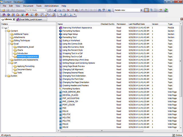 Screen image of this step