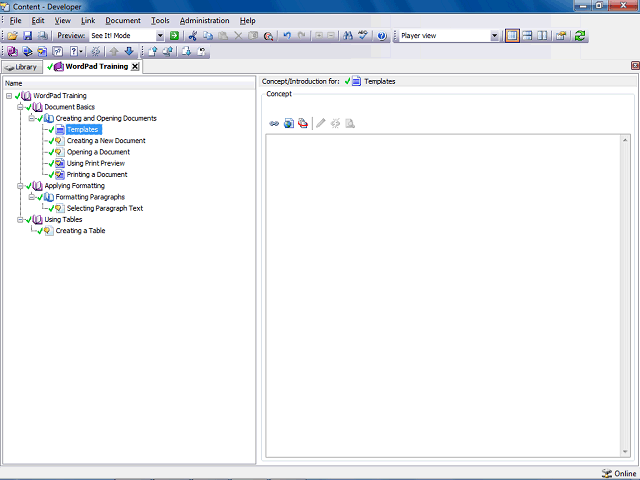 Screen image of this step