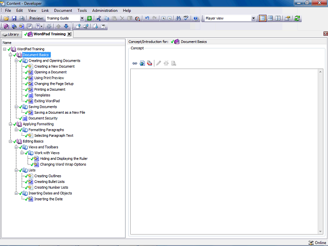 Screen image of this step