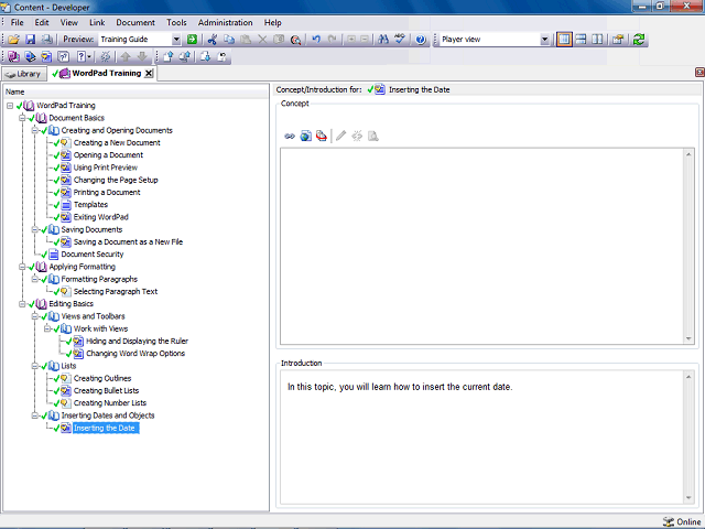 Screen image of this step