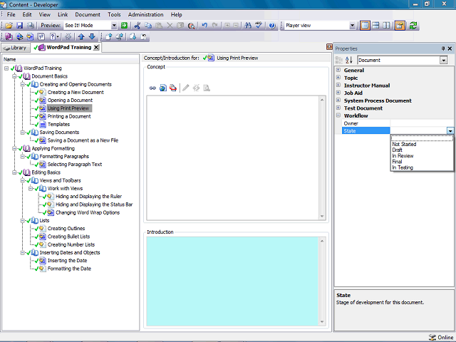 Screen image of this step