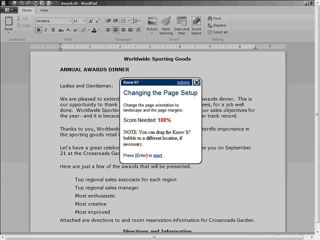 Screen image of this step