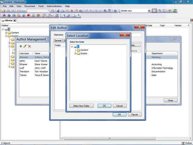 Screen image of this step