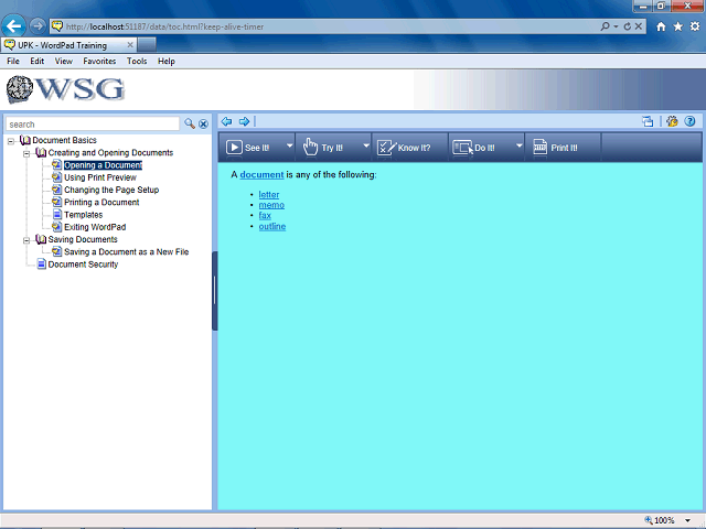 Screen image of this step