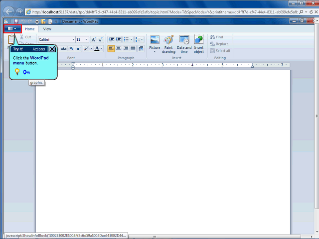Screen image of this step