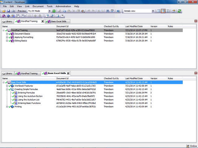Screen image of this step