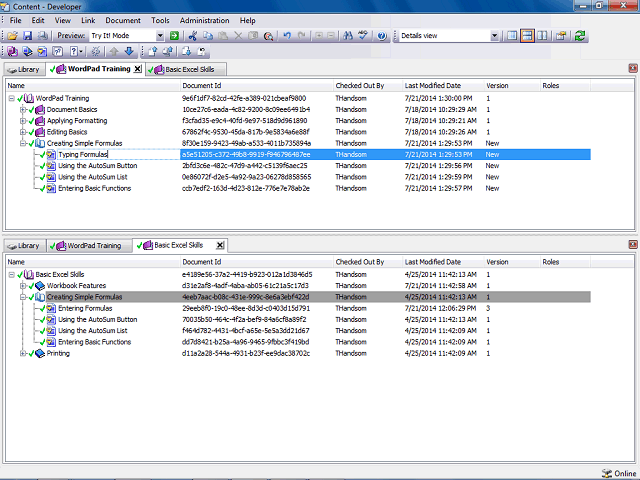 Screen image of this step