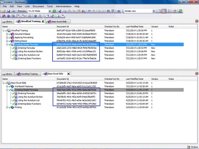 Screen image of this step