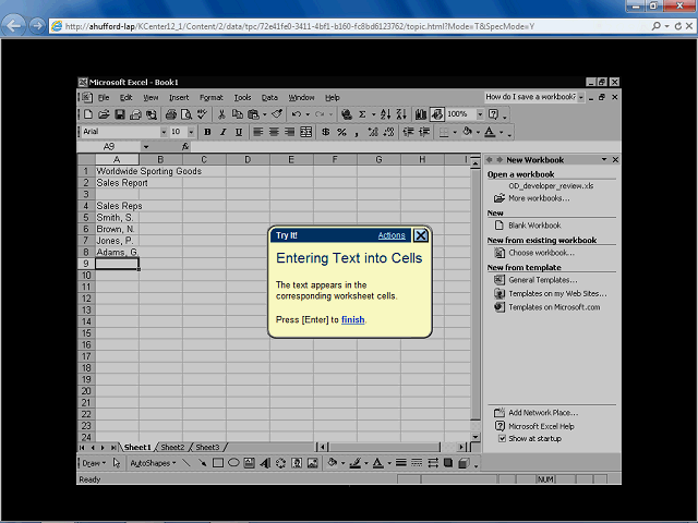 Screen image of this step