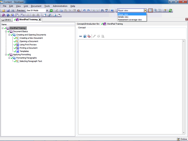 Screen image of this step