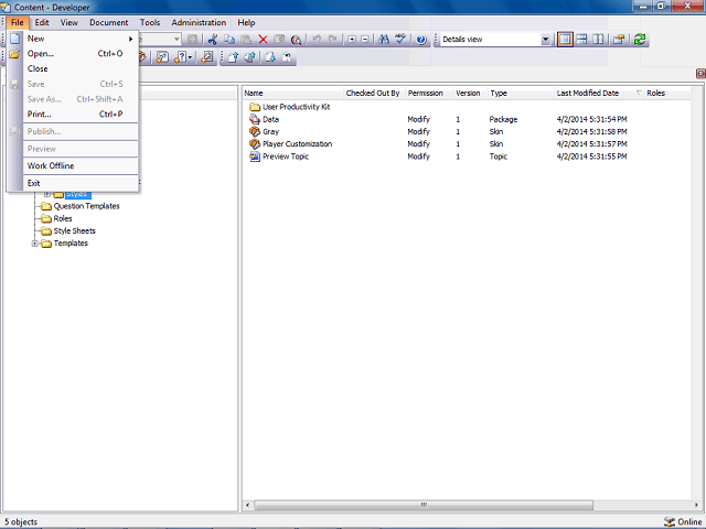 Screen image of this step