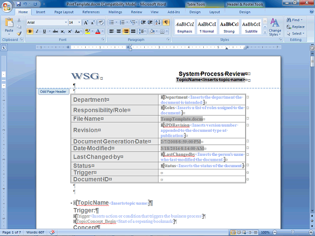 Screen image of this step