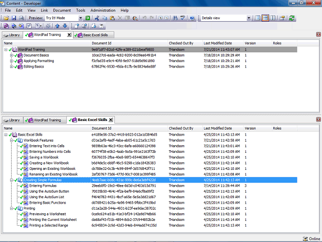 Screen image of this step