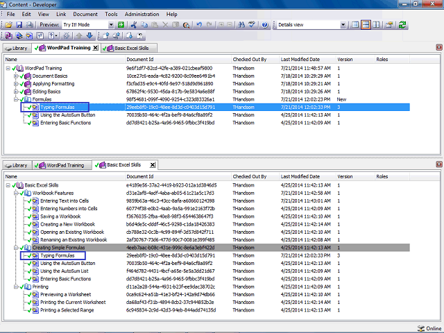 Screen image of this step