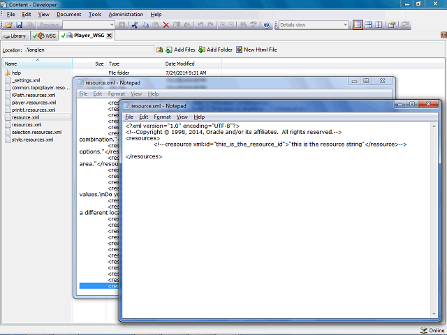 Screen image of this step