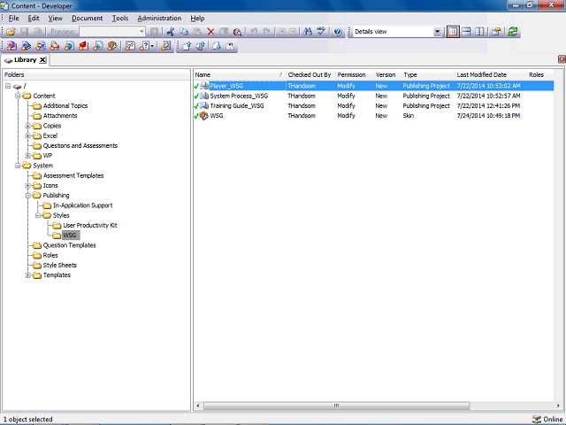 Screen image of this step