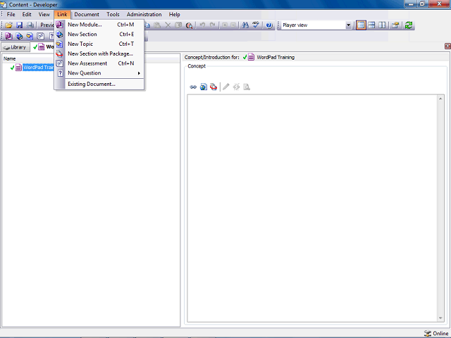 Screen image of this step