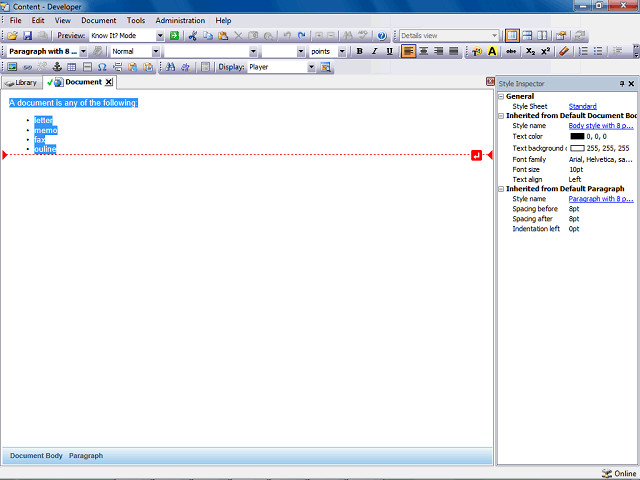 Screen image of this step